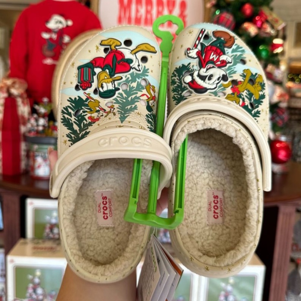 Disney Parks Mickey Mouse and Friends Disney Holiday Clogs for Adults by Crocs - Picture 4 of 6